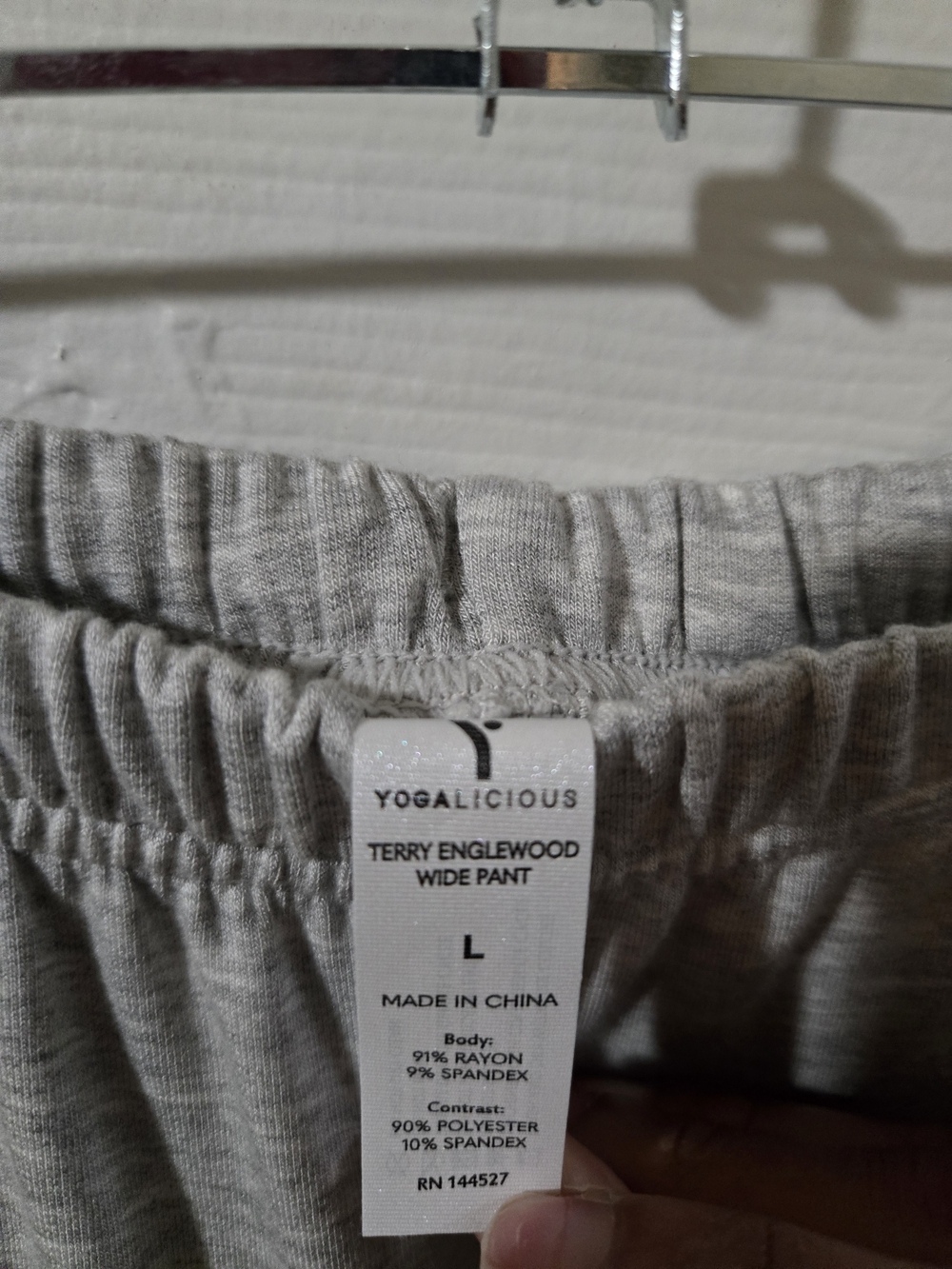 Yogalicious Heather Gray Lounge Pants NWT - Picture 6 of 13
